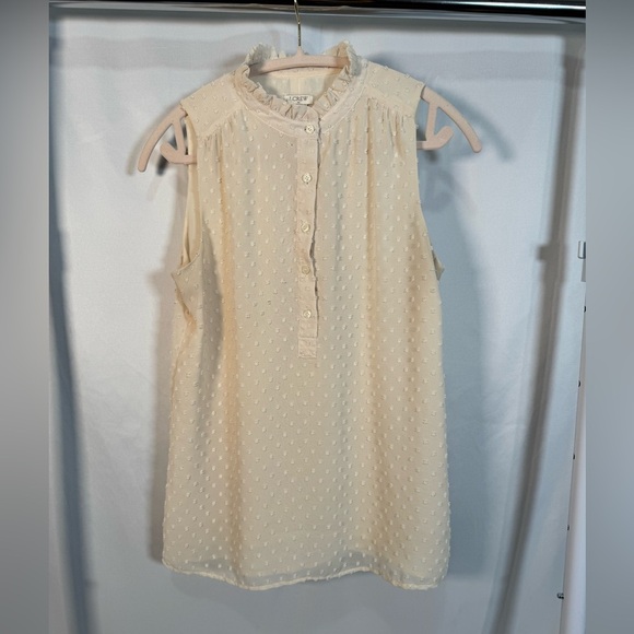 J.Crew Sleeveless Blouse | Size 4 - Picture 2 of 7
